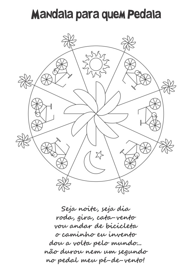 Mandala para Quem Pedala 