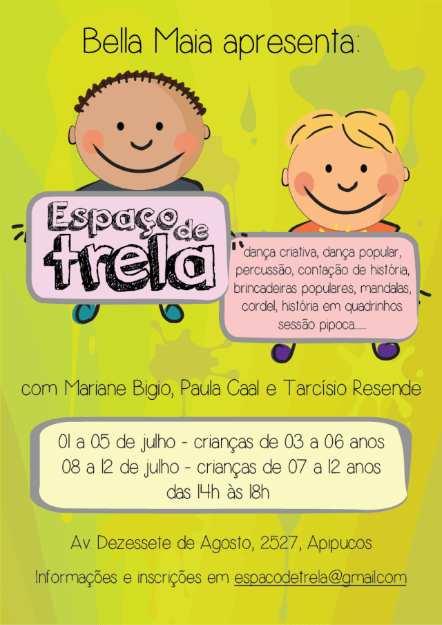 espaço de trela